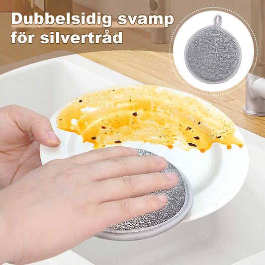 Dubbelsidig Silversvampservett