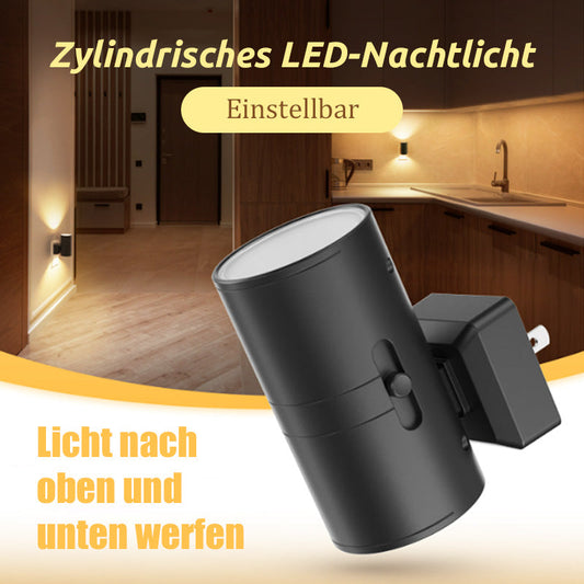 Zylindrische LED-Nachtlampe