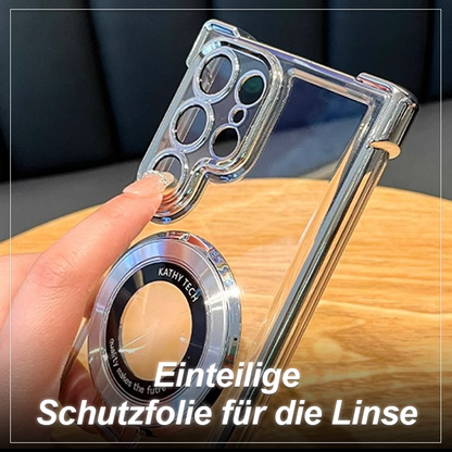 Handyhülle mit magnetischer Absorption und Standfunktion an den vier Ecken