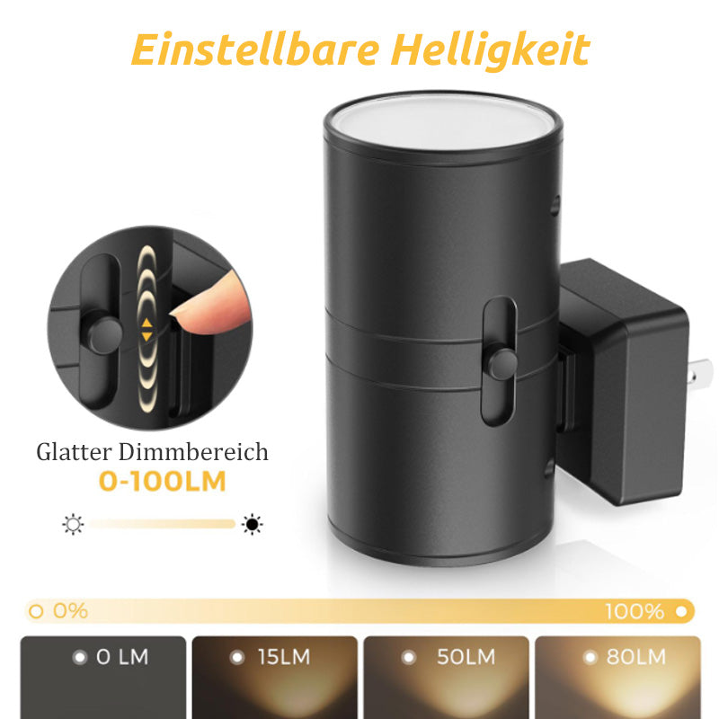 Zylindrische LED-Nachtlampe