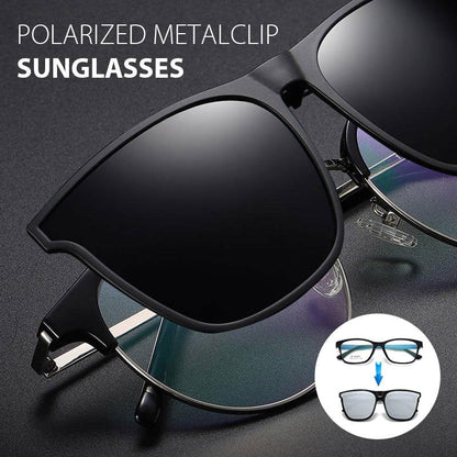 Neu Polarisierte Clip-on Flip Up Sonnenbrille