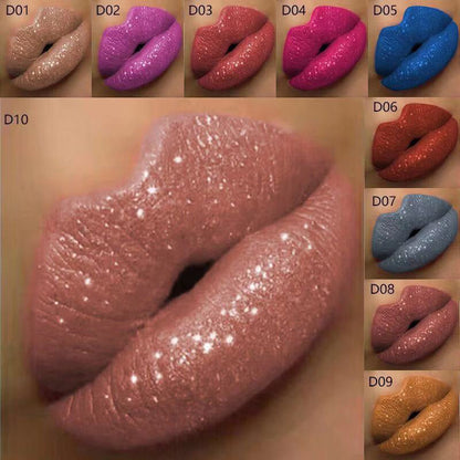 Hot sale-Metallic liquid diamond glitter lipstick