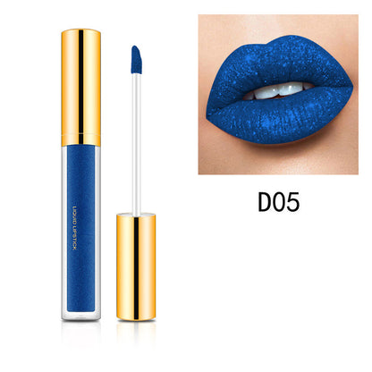 Hot sale-Metallic liquid diamond glitter lipstick