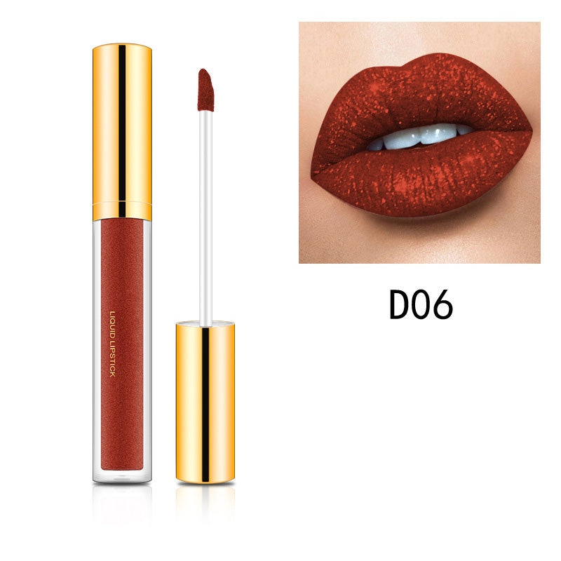 Hot sale-Metallic liquid diamond glitter lipstick