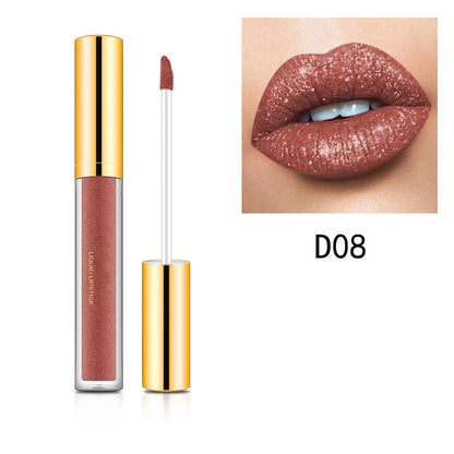 Hot sale-Metallic liquid diamond glitter lipstick